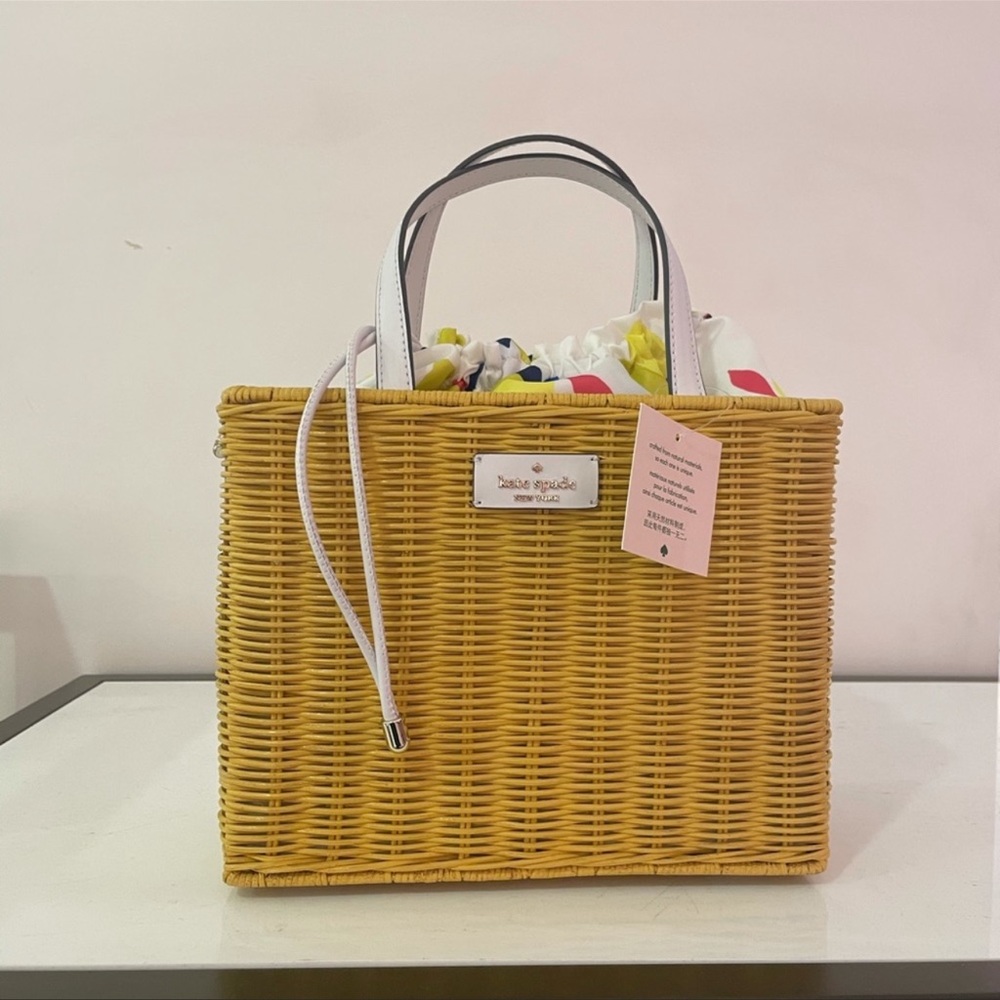 Kate Spade Wicker purse